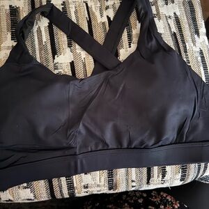 Women's Black Sports Bra NWT